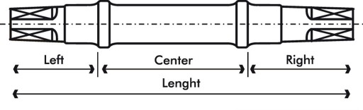 Hajtóműtengely   csavar IT.32x56x35mm 421592040_AAK